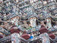 DSC_6914 A visit to Wat Arun Rajwararam Temple - Temple of Dawn (Bangkok, Thailand) -- 1 Janary 2015