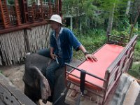 DSC_6309 A ride on the elephant at The Jungle House (Khao Yai, Thailand) -- 27 December 2014