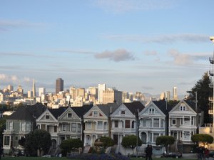 Alamo Square (30 Mar 14) Alamo Square (The Painted Ladies) (30 March 2014)