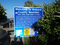 IMGP0283 Welcome to Brevard County Beaches -- Melblourne, FL