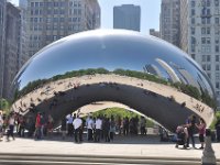 DSC_4293 Cloud Gate - AKA "The Bean" -- A visit to Millenium Park (Chicago, IL) -- 30 May 2014