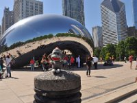 DSC_4295 Cloud Gate - AKA "The Bean" -- A visit to Millenium Park (Chicago, IL) -- 30 May 2014