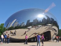 DSC_4312 Cloud Gate - AKA "The Bean" -- A visit to Millenium Park (Chicago, IL) -- 30 May 2014