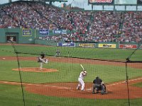 DSC_1503 Great seat right behind home plate -- A visit to Fenway Park -- Boston Red Sox vs Tampa Bay Rays -- Memorial Day Weekend in Boston (26 May 2012)