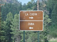 DSC_4981 Didn't know that Cuba was so close to New Mexico (Fenton Lake State Park, NM)