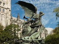 DSC_1504 The Peace Fountain (by Greg Wyatt) -- A visit to the Cathedral of Saint John the Divine (New York City, NY, USA) -- 28 September 2014