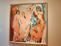 DSC_8934 Pablo Picasso's "Les Demoiselles d'Avignon" -- Museum of Modern Art (MoMA) -- A trip to NYC --19 August 2017