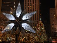 DSC_1975 Swarovski star & Rockefeller Center Christmas Tree -- A weekend in Manhattan (18-19 Dec 2010)