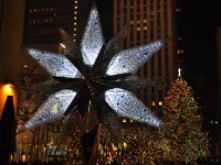 DSC_1976 Swarovski star & Rockefeller Center Christmas Tree -- A weekend in Manhattan (18-19 Dec 2010)