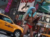 DSC_1803 The Naked Cowgirl -- Time Sqaure, Manhattan, NYC -- 29 June 2012