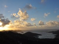 DSC_8929 Sunrise over Coral Bay -- St. John, US Virgin Islands -- 24, 27 Feb 2012