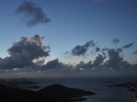 DSC_9355 Sunrise over Coral Bay -- St. John, US Virgin Islands -- 24, 27 Feb 2012